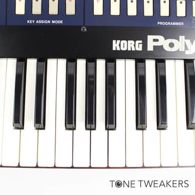 Korg Polysix KIWI MIDI Synthesizer keyboard Pro-Refurbished VINTAGE SYNTH DEALER image 8