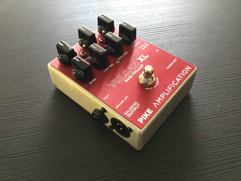 Pike Amplification Vulcan XL Bass Preamp & Overdrive | Reverb