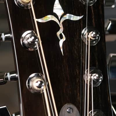 Taylor Catch Custom #44 C24e Grand Auditorium Baritone-8 8-String Acoustic/Electric Guitar - Figured Blackwood with Hardshell Case image 15