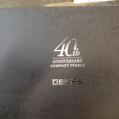Boss 40th Anniverssary Pedal Set image 1