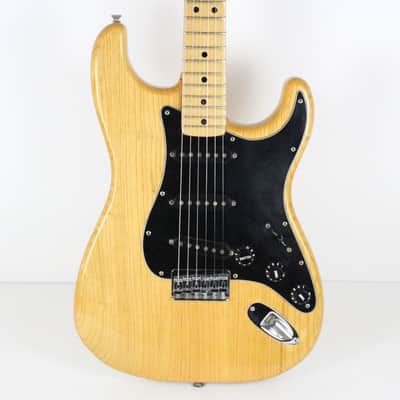 1976 Vintage Fender Stratocaster Hardtail ~CLEAN~ All Original Maple Fretboard USA Strat 1970s image 8