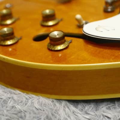 Rare Vintage 1970's made Epiphone Casino Blue Label w/Original HC Made in Japan image 7