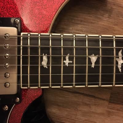 Paul Reed Smith SE Custom Semi-Hollow with Bigsby + 57/08 59/09 pickups. RARE. DOPE. image 7