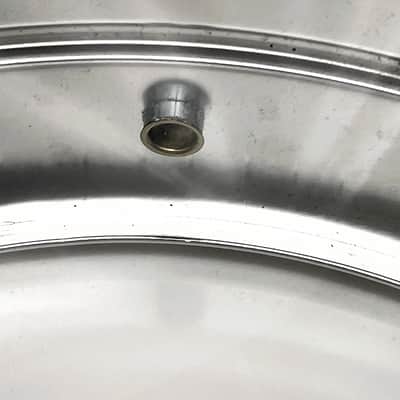 Vintage 63-65 Ludwig No. 404 Acrolite Snare Drum Small Keystone #96514 image 18