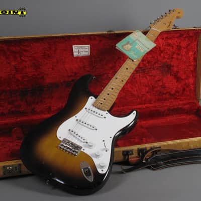 Fender Stratocaster 1956 Hardtail 2-tone Sunburst image 6