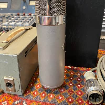 Neumann U47 - Large Chrome Badge / Big Label - Late 1940s - Nickel - Vintage Complete Set image 4