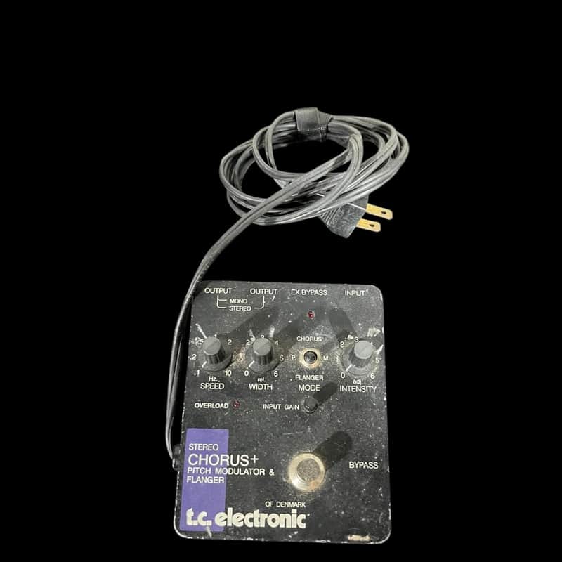 ギター tc electronic Stereo CHORUS + TC Electronic SCF Gold Stereo Chorus Flanger Pedal | Sweetwater