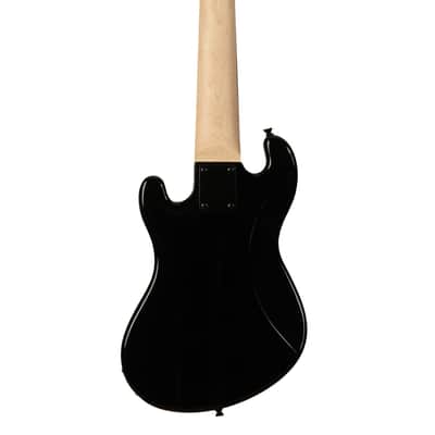 Kala 5 String Solidbody U•BASS® Fretless - Jet Black image 2