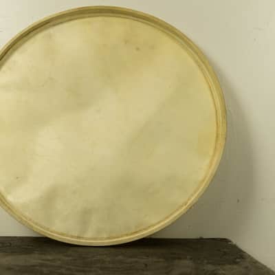 Vintage Rogers 20" Calfskin Logo Bass Drum Head image 2