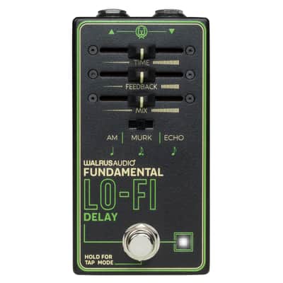New Walrus Audio Fundamental Series Lo-Fi Delay Guitar Effects Pedal