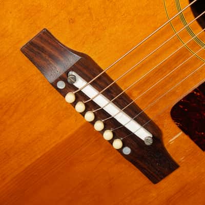 1966 Epiphone FT-79 Texan (Gibson) Slope Dreadnought Guitar (VIDEO! Fresh Work, Ready) image 8