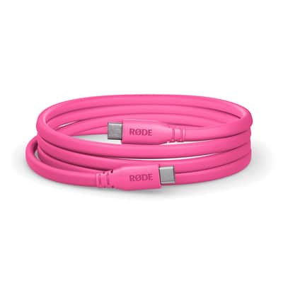Rode NT-USB Mini USB Microphone for Podcasting, Streaming, Gaming and Vocal Recording with Rode SC17-Pink USB-C to USB-C Cable (5') image 7