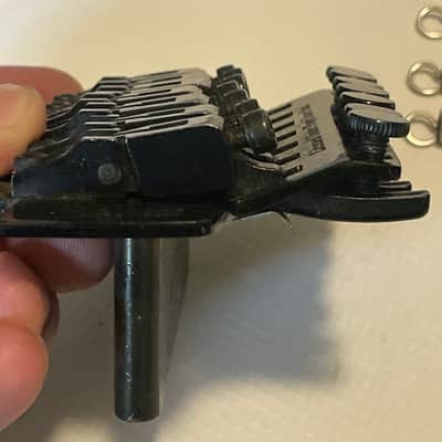 2000's Japan Ibanez RG7 Series LO-TRS Takeuchi Black Floyd Rose Tremolo Bridge Vibrato image 15