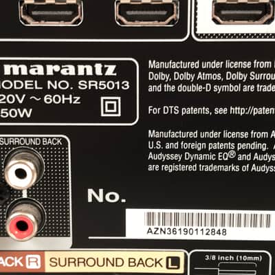 Marantz SR5013 Surround Receiver w/ Heos and Alexa Voice image 11