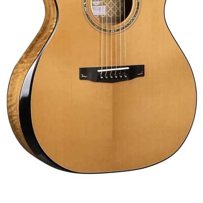 Cort Gold Edge Acoustic-Electric w/ Case, Grand Auditorium Torrefied Solid Spruce Top 1 3/4"(45mm) Nut, Mint image 5