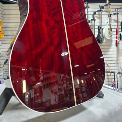 Takamine JJ325SRC John Jorgenson 6-String Acoustic-Electric - Gloss Red w/Gig Bag & PLEK*D #851 image 7