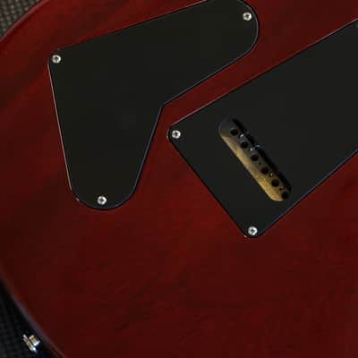 Minty! 2007 PRS Single Cut Tremolo 10 Top Electric Guitar Dark Cherry Monster Quilt + GB image 14
