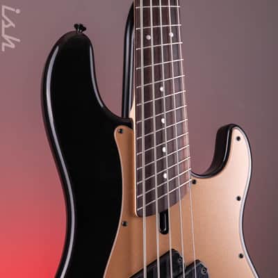 Dingwall SP1 5-String Bass Gloss Metallic Black image 4