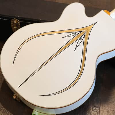 Mint! 2008 Gretsch G7593 White Falcon "Jimmy C" 125th Anniversary Electric Guitar One Off White Falcon + OHSC image 12