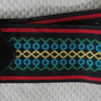 Ace Vintage wide woven strap ~1980's image 1