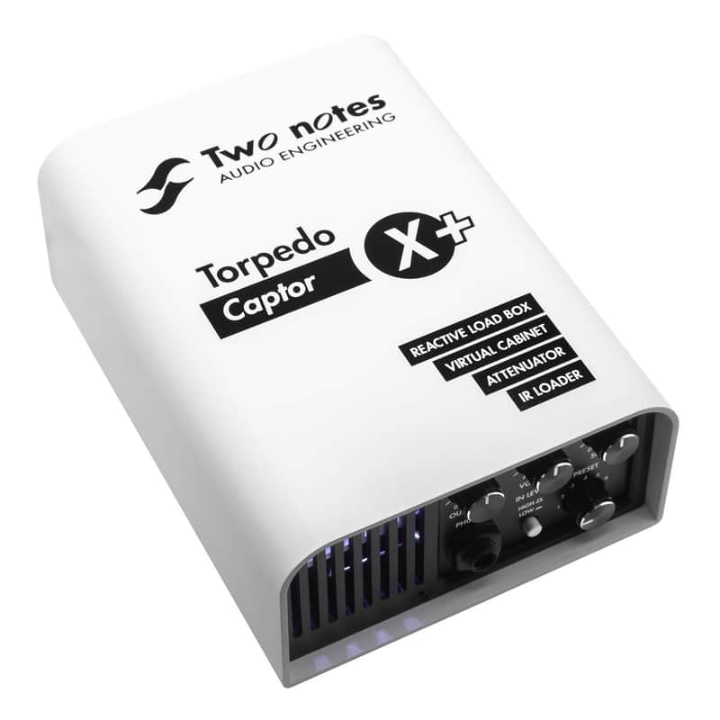 Two Notes Torpedo Captor X + Reactive Loadbox DI and Attenuator - 8 ohm image 1