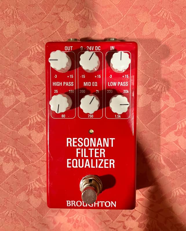 Broughton Audio Resonant Filter EQ Pedal image 1