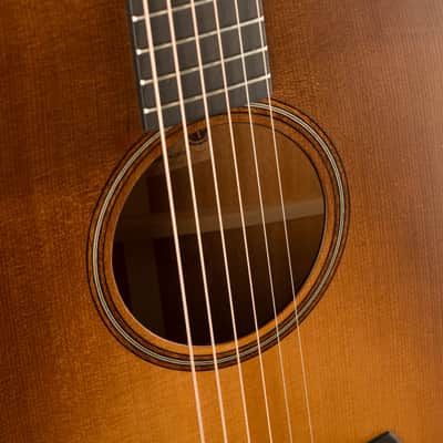 Taylor Builder's Edition 517e Grand Pacific Wild Honey Burst Acoustic Electric Guitar With Case - Serial # 1203054108  - Demo image 8
