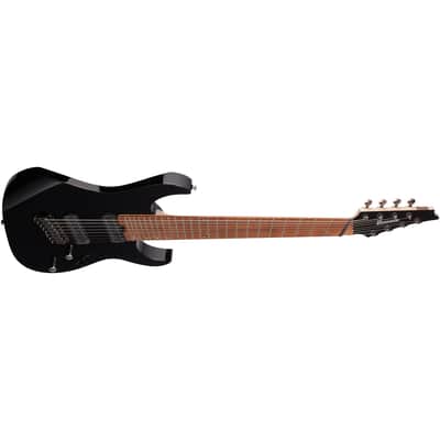 Ibanez RGMS8BK RG Multi Scale 8-string Guitar - Black image 4