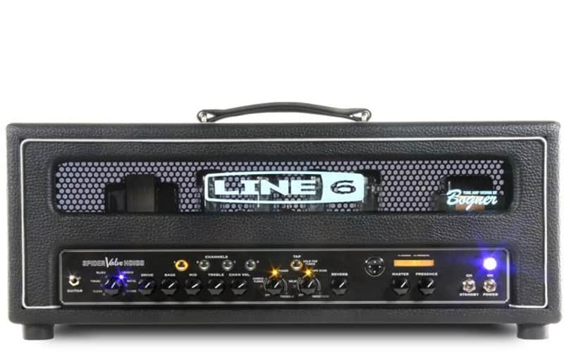 Line 6 Spider Valve HD100 100-Watt Digital Modeling Guitar Amp Head 2007 - 2009 - Black image 1