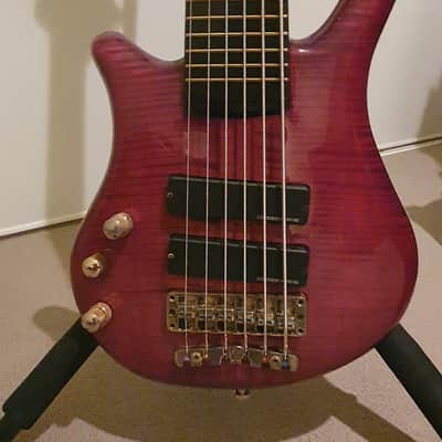 Warwick Thumb 2006 NT Left Handed Custom Shop - French Violet image 1