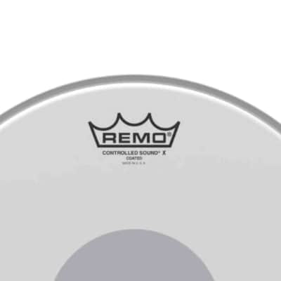 Remo Drumhead Controlled Sound X Coated Black Dot 14" image 2