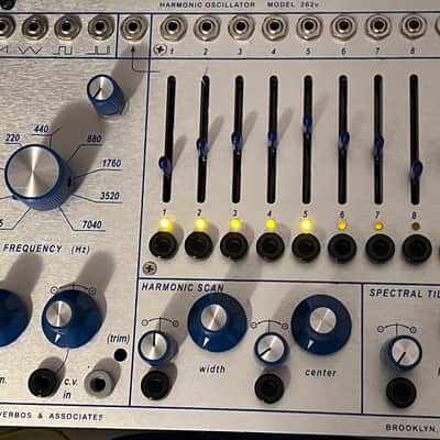 Verbos Electronics Buchla 262v Harmonic Oscillator 2012 - Silver