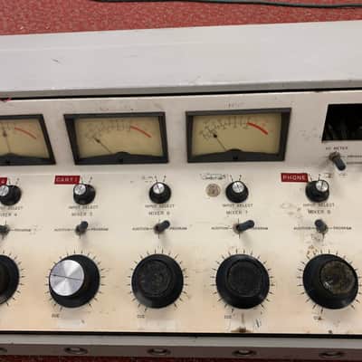 VINTAGE AUTOGRAM IC-10 AM/FM BROADCAST MIXING CONSOLE image 18