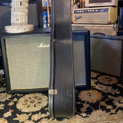 Fender Vintage Chipboard Acoustic Case 1960s 1970s - Black image 5