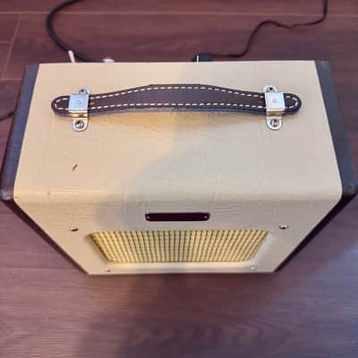 Fender Champion 600 5-Watt 1x6" Guitar Combo 2006 - Two-Tone Blonde / Brown + new Jensen speaker imagen 5