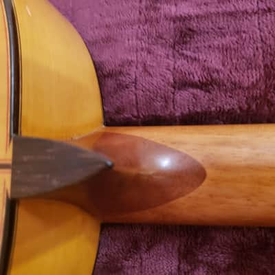 Anselmo Solar Gonzalez Anselmo Solar Gonzalez flamenco guitar - Santos Hernandez/Marcelo Barbero style 1964 - Top: German spruce with new golpe plates. Sides and Back: Cypress Neck: Mahogany Fingerboard: Ebony image 24