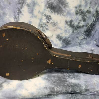 Vintage RARE 1925 Prewar The Gibson TB-2 Tenor Banjo Original Rest Pickguard Hardshell Case image 17