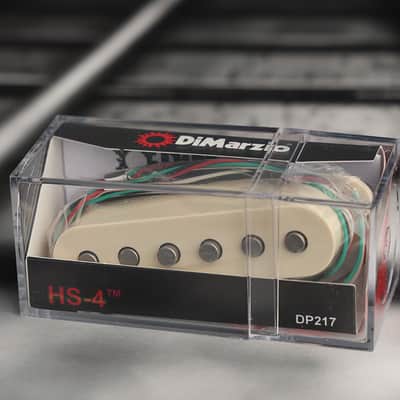 DiMarzio DP217AW HS-4 Stratocaster Pickup - Aged White image 1