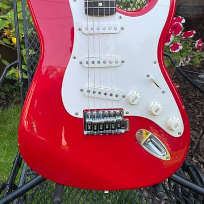 Fender Squier Stratocaster Made In Japan MIJ Stratocaster 1987 E series stunner image 3