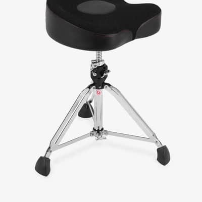 Gibraltar 9608MW2T 9000 Series 17" Airtech Mesh Saddle Drum Throne image 3