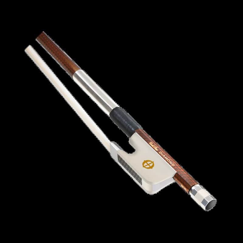 CodaBow 'Diamond GX' Carbon Fiber Viola Bow w/ Alabaster Frog