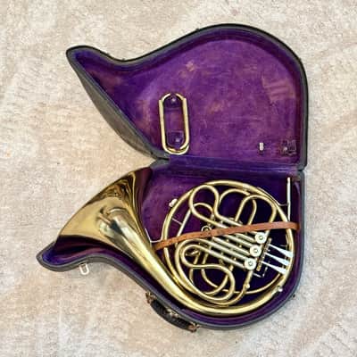 1941 Pre-War C.G. Conn 4D F/Eb French Horn image 10
