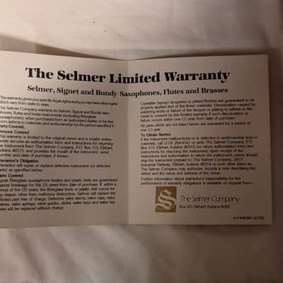 Selmer Mark VII 1980 - Gold Laquer image 24