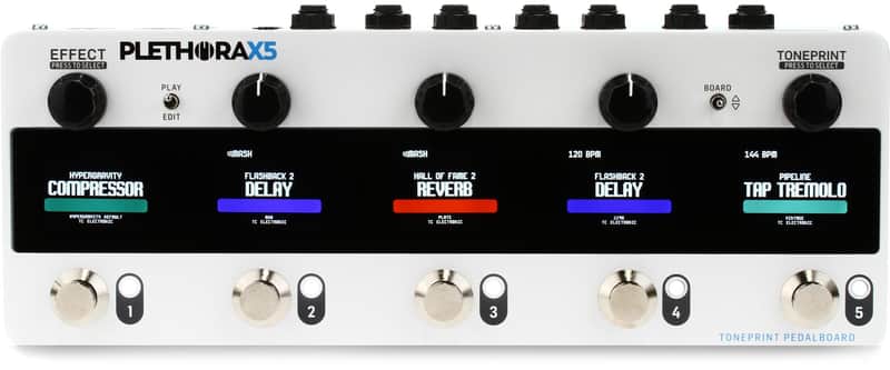 TC Electronic Plethora X5 TonePrint Multi-FX Pedalboard image 1