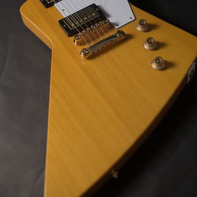 Epiphone "Inspired By Gibson" Custom 1958 Korina Explorer - Aged Natural - 2024 image 12