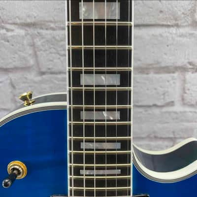 2001 The Heritage H-157 Custom 3-Pickup Neptune Blue Burst image 5