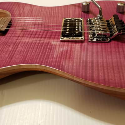 USACG USA made Custom Super Tele Maple/Mahogany 2020 Purple Nitro image 17