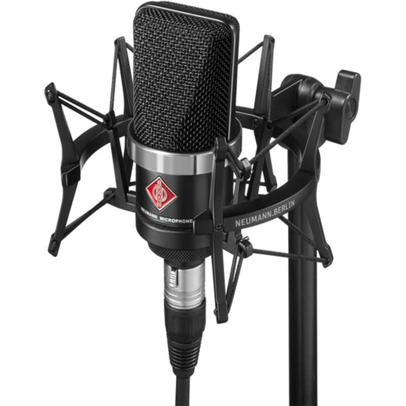 Neumann TLM 102 BK STUDIO SET Professional Studio Microphone image 1