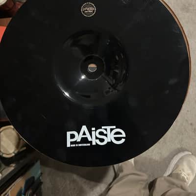 Paiste 12" PST X DJs 45 Ride Cymbal 2015 - Present - Black/Traditional image 2