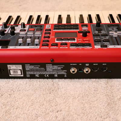 Nord Stage 4 SW73 Compact 73-Key Semi-Weighted Digital Piano 2023 - Present - Red image 10